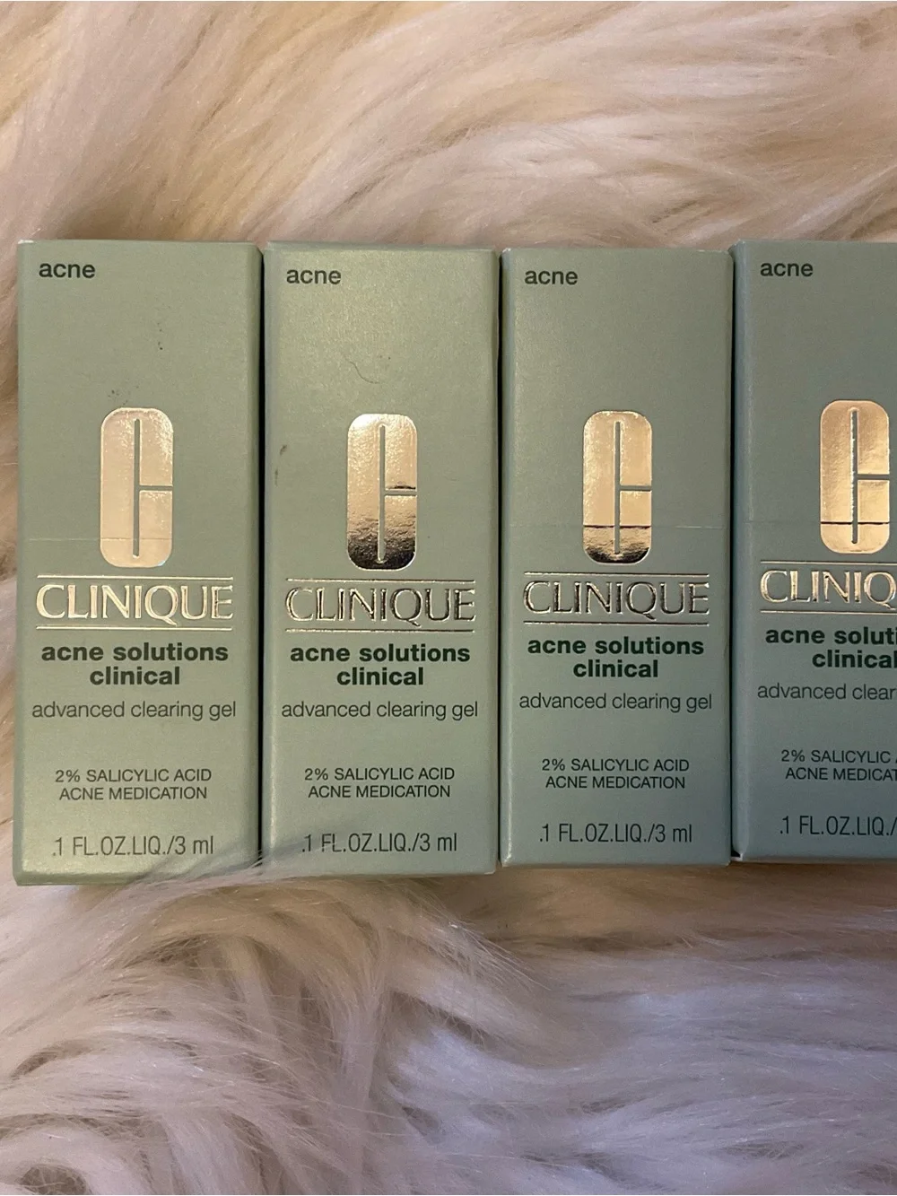 Clinical Acne Solutions Clinical Advanced Clearing Gel - New x4 Mini